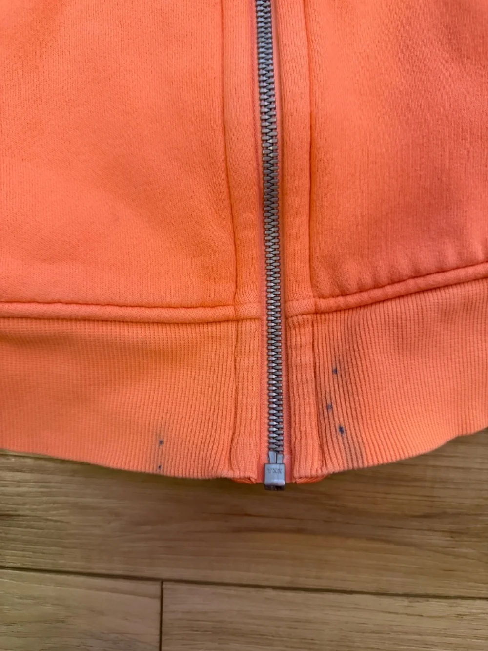 Lululemon Scuba Hoodie Full Zip Sweatshirt Peach Orange Size 6